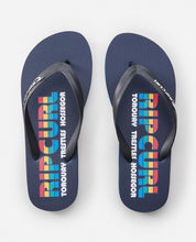 Load image into Gallery viewer, Icons Of Surf Bloom Open Toe - NAVY/RED
