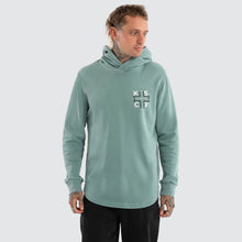 Load image into Gallery viewer, Zappa Dual Curved Hoodie - Pigment Trellis
