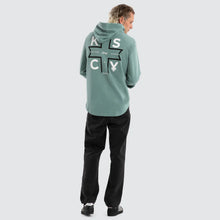 Load image into Gallery viewer, Zappa Dual Curved Hoodie - Pigment Trellis
