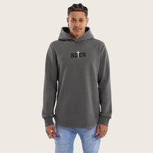 Load image into Gallery viewer, Existence Dual Curved Hoodie - Charcoal
