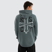 Load image into Gallery viewer, Tension Dual Curved Hoodie - Pigment Stormy Weather
