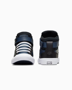 Kids Pro Blaze Strap Hi - Navy/Black/White