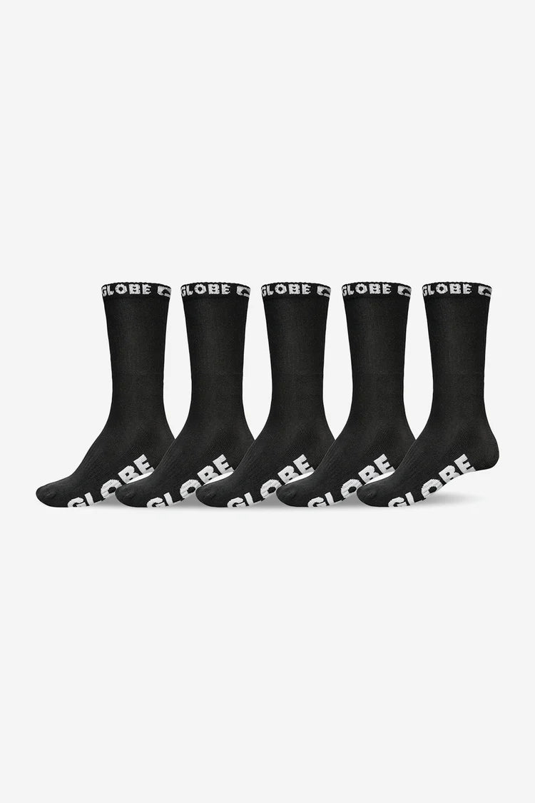 Large Globe Blackout Sock 12-15