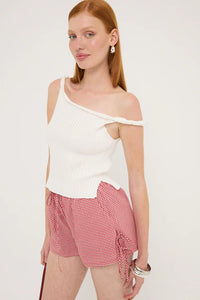 Luca Twist Top - White