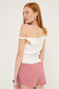 Luca Twist Top - White