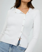 Load image into Gallery viewer, Marleigh Knit Long Sleeve - White
