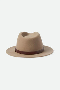 Messer Fedora Wool Felt Hat - Sand