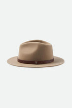 Load image into Gallery viewer, Messer Fedora Wool Felt Hat - Sand
