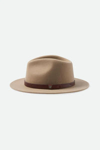 Messer Fedora Wool Felt Hat - Sand