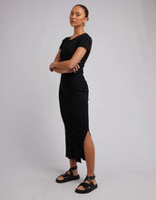 Load image into Gallery viewer, Mika Midi Dress - Black
