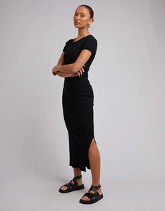 Mika Midi Dress - Black