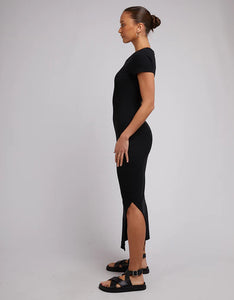 Mika Midi Dress - Black