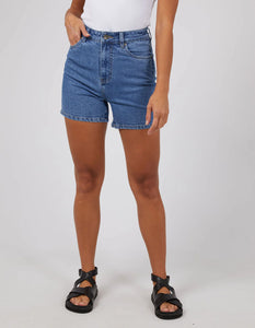 Mila Short Comfort - Mid Blue