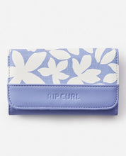 Load image into Gallery viewer, Mixed Floral Mid Wallet - Mid Blue
