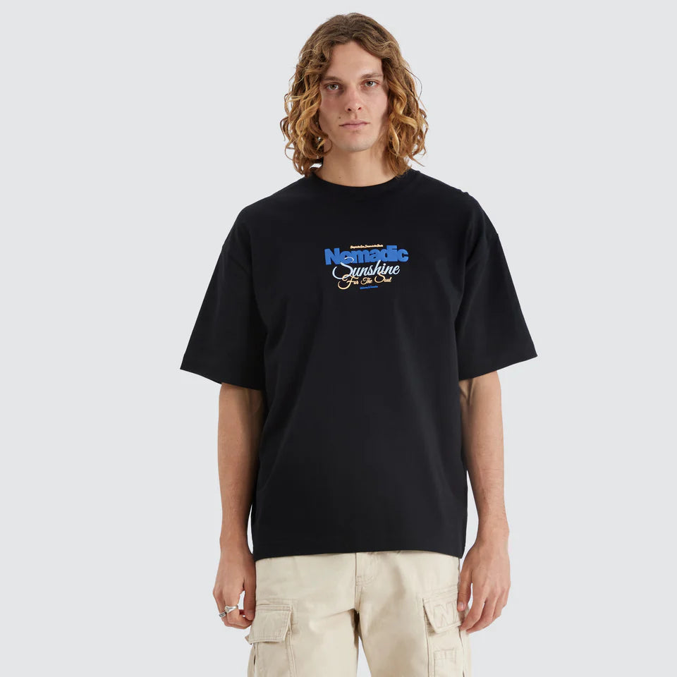 Sunshine Street Tee- Black