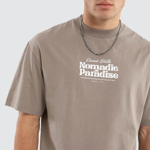 Hills Street Tee - Drift Wood