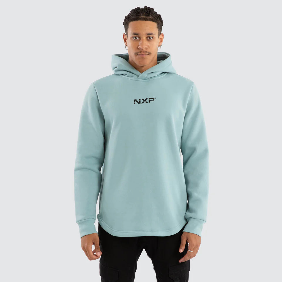 Vacant Dual Curved Hoodie - Cameo