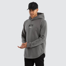 Load image into Gallery viewer, Crossover Dual Curved Hoodie - Charcoal
