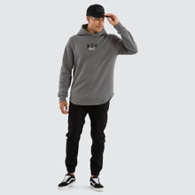 Load image into Gallery viewer, Crossover Dual Curved Hoodie - Charcoal
