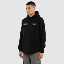 Load image into Gallery viewer, Break Dual Curved Hoodie - Jet Black

