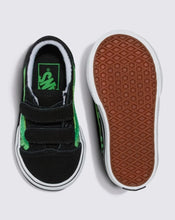 Load image into Gallery viewer, Old Skool V Glow Slime Black-Green
