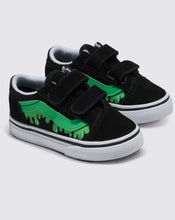 Load image into Gallery viewer, Old Skool V Glow Slime Black-Green
