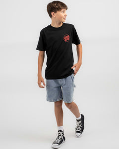 Opus Screaming Hand Tee Boys - Black