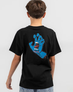 Opus Screaming Hand Tee Boys - Black