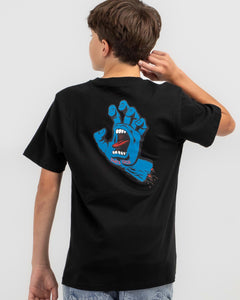 Opus Screaming Hand Tee Boys - Black