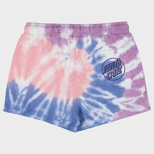 Opus Dot Track Short - Purple Tie Dye