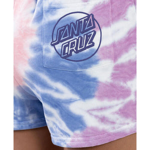 Opus Dot Track Short - Purple Tie Dye
