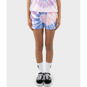 Opus Dot Track Short - Purple Tie Dye