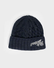 Load image into Gallery viewer, Ice Wave Beanie - Navy Blue
