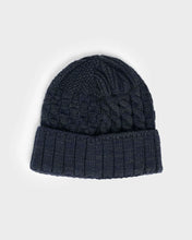 Load image into Gallery viewer, Ice Wave Beanie - Navy Blue
