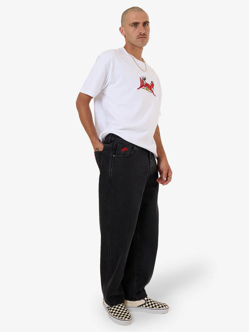 Big Lounger jean - Washed Black