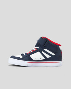 Pure High Top Ev - Dc Navy Ath Red