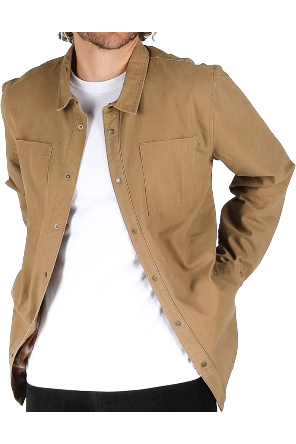Kauai Canvas Jacket - Khaki