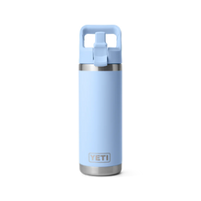 Load image into Gallery viewer, Rambler 18oz C Straw Bottle - Big Sky Blue
