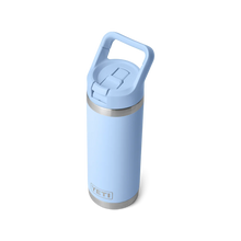 Load image into Gallery viewer, Rambler 18oz C Straw Bottle - Big Sky Blue
