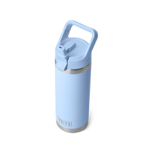 Load image into Gallery viewer, Rambler 18oz C Straw Bottle - Big Sky Blue
