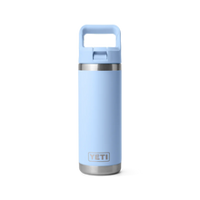Load image into Gallery viewer, Rambler 18oz C Straw Bottle - Big Sky Blue
