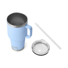 Load image into Gallery viewer, Rambler 35oz Straw Mug - Big Sky Blue
