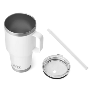 Rambler 35oz Straw Mug - White