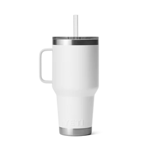 Rambler 35oz Straw Mug - White