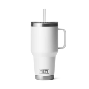 Rambler 35oz Straw Mug - White