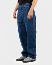 Load image into Gallery viewer, Relaxed Straight Fit Denim Jean - Stone Washed Indigo
