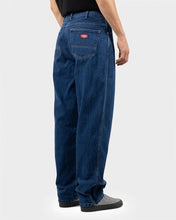 Load image into Gallery viewer, Relaxed Straight Fit Denim Jean - Stone Washed Indigo
