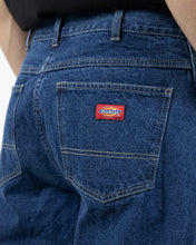 Load image into Gallery viewer, Relaxed Straight Fit Denim Jean - Stone Washed Indigo
