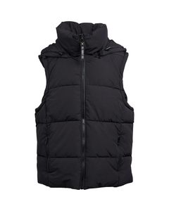 Remi Puffer Vest - Black