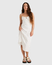 Load image into Gallery viewer, Rose Bud Cafe Dress - Cloud
